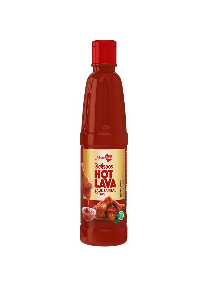 MAMASUKA SAUS HOT LAVA BTL 260mL