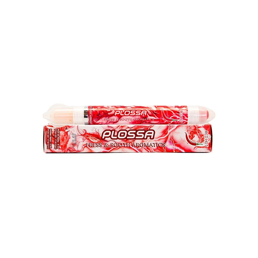 PLOSSA PRESS & SOOTH AROMATICS RED HOT PCS 10ml
