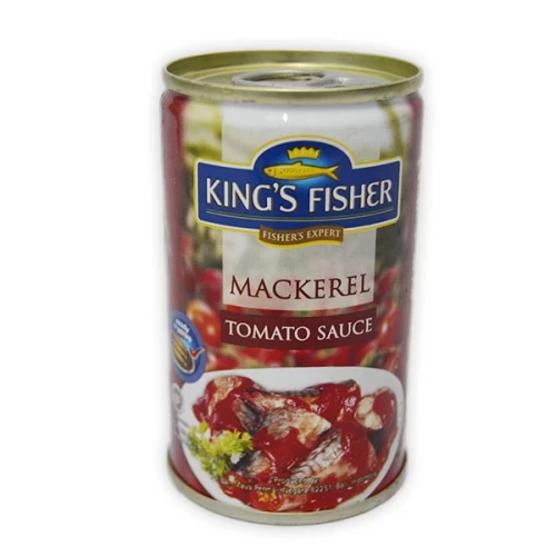 KINGS FISHER MAKAREL SAUS TOMAT KLG 155g