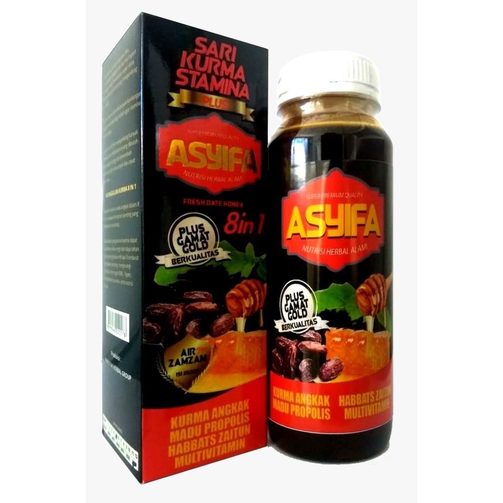 SARI KURMA PLUS ASYIFA 8in 1 350gr