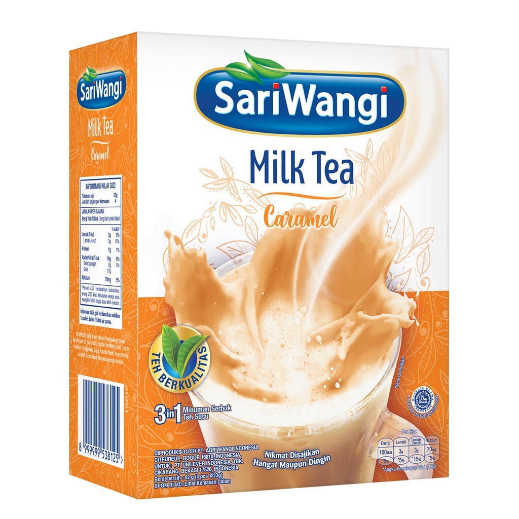 SARIWANGI MILK TEA CARAMEL BOX