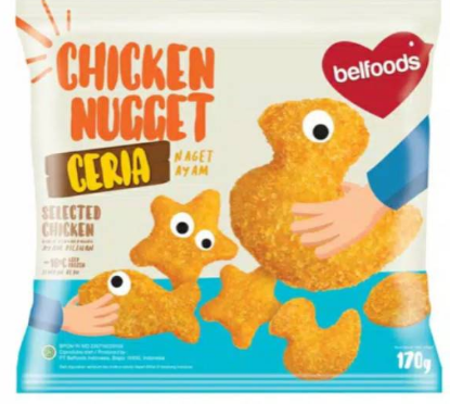 BELFOODS CHICKEN NUGGET CERIA PCK 170G