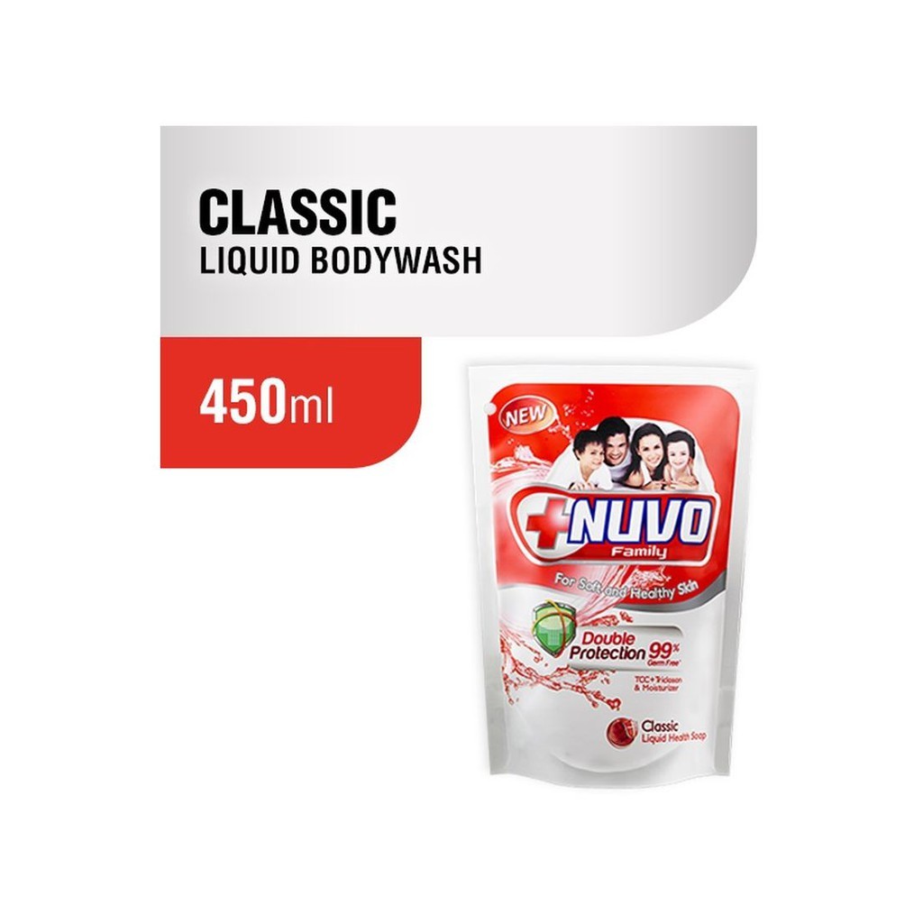 NUVO SABUN KESEHATAN CAIR CLASSIC PCH 450mL