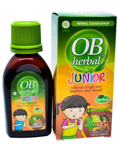 OB HERBAL JUNIOR HONEY BTL 60mL