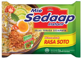 SEDAAP MIE MIE INSTANT SOTO PCK 75g