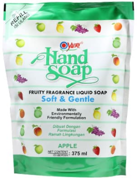 YURI HAND SOAP REFILL APEL PCH 375mL