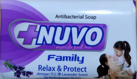 NUVO SABUN KESEHATAN FAMILY UNGU BAR 76g