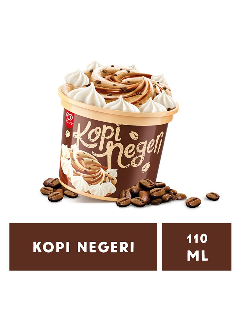 WALLS ICE CREAM KOPI NEGERI CUP 110ML