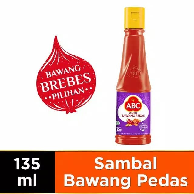 ABC SAMBAL BAWANG PEDAS  PET 135mL