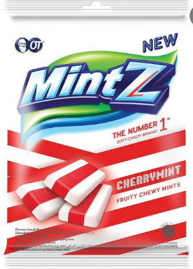 MINTZ CANDY CHEWY MINTS CHERRYMINT PCK 115g