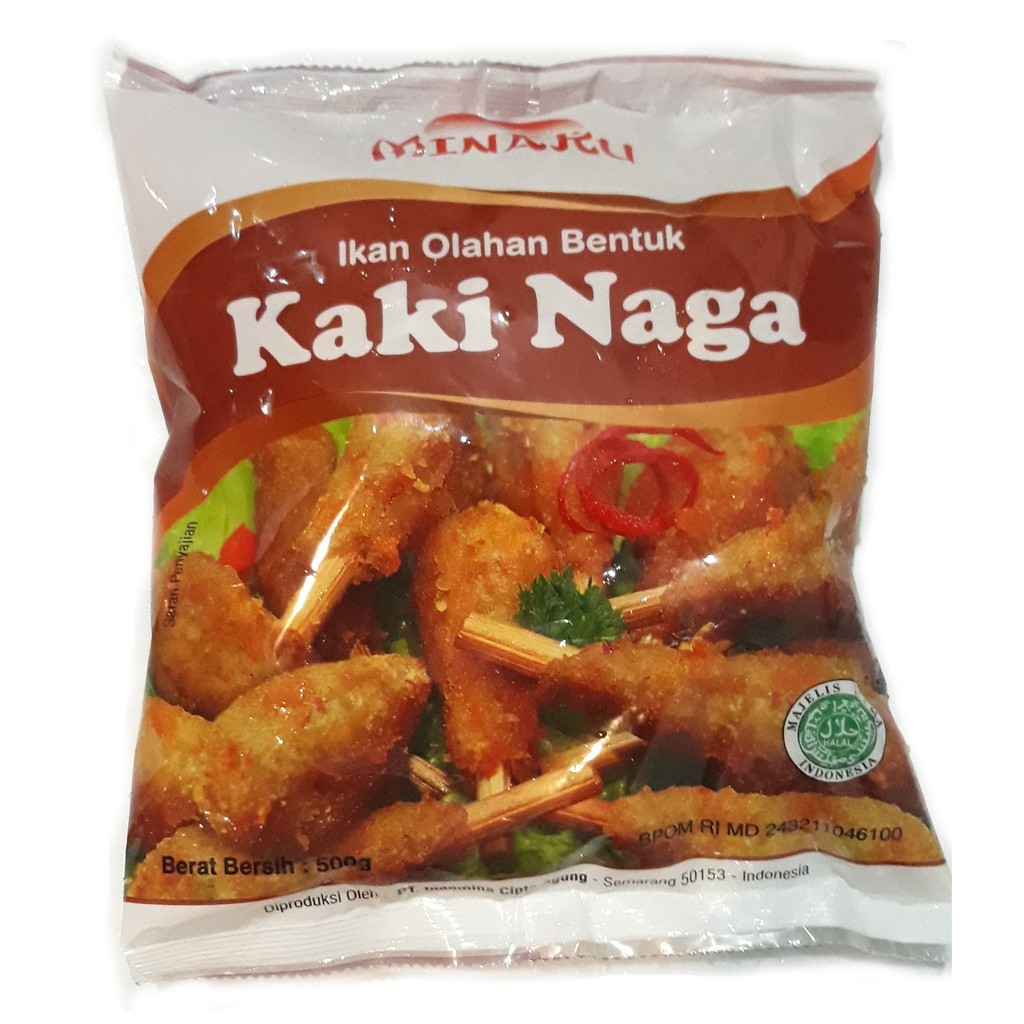 MINAKU IKAN OLAHAN KAKI NAGA PCK 200g
