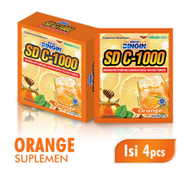 SEGAR DINGIN C-1000 ORANGE SCH 12x7g