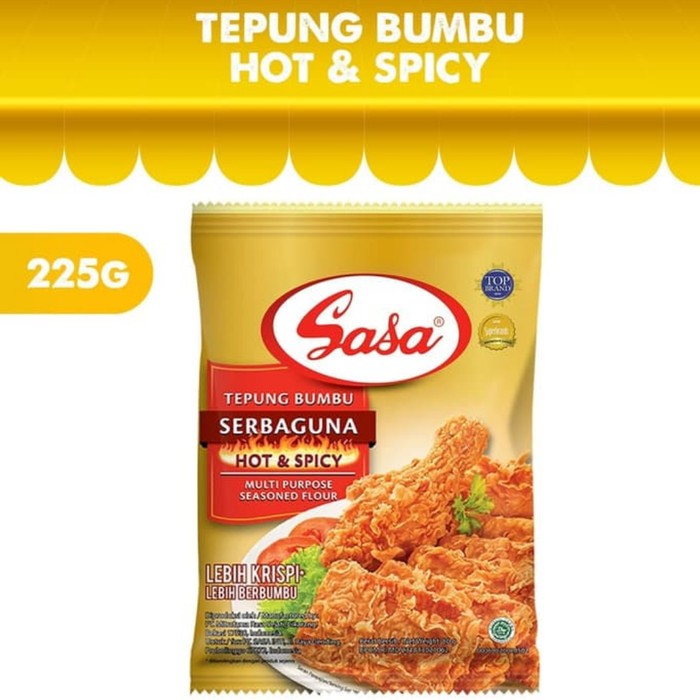 SASA TEPUNG BUMBU SERBAGUNA HOT SPICY PCK 225g