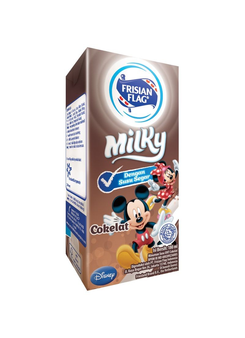 FRISIAN FLAG SUSU CAIR UHT DISNEY CHOCO TPK 180mL