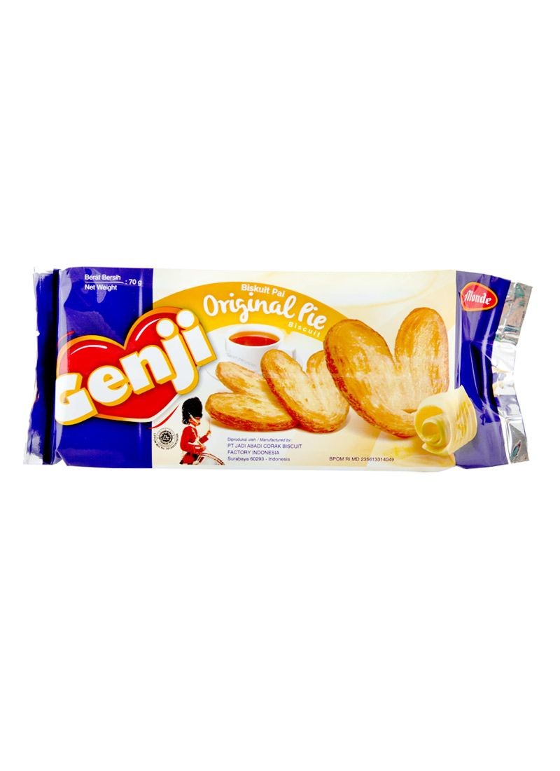 MONDE BISCUIT GENJI PIE PCK 70g