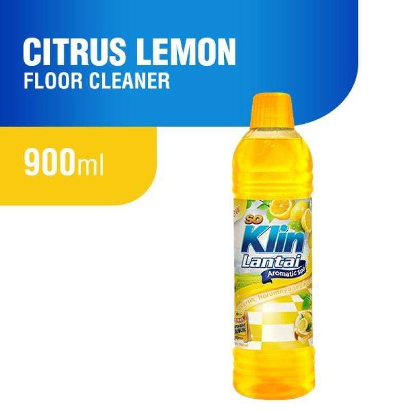 SO KLIN PEMBERSIH LANTAI (KUNING) CITRUS LEMON BTL 900mL