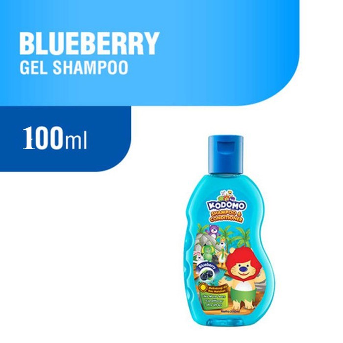 KODOMO SHAMPOO GEL BLUEBERRY BTL100ML