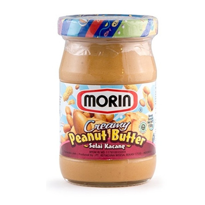 MORIN JAM PEANUT BUTTER BTL 150g