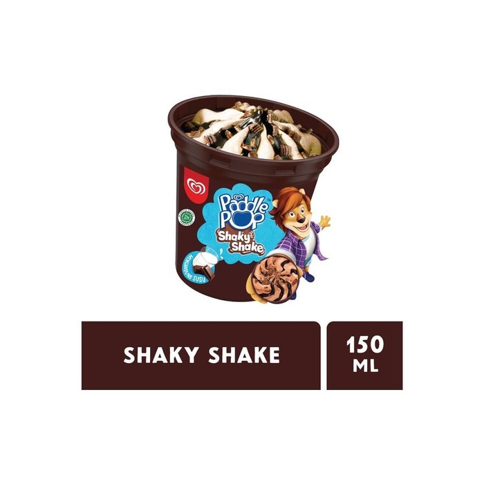 WALLS ICE CREAM PADDLE POP SHAKY SHAKE CUP 150mL