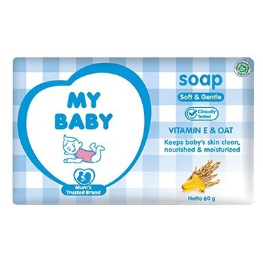 MY BABY BABY SOAP ORIGINAL BAR 60g