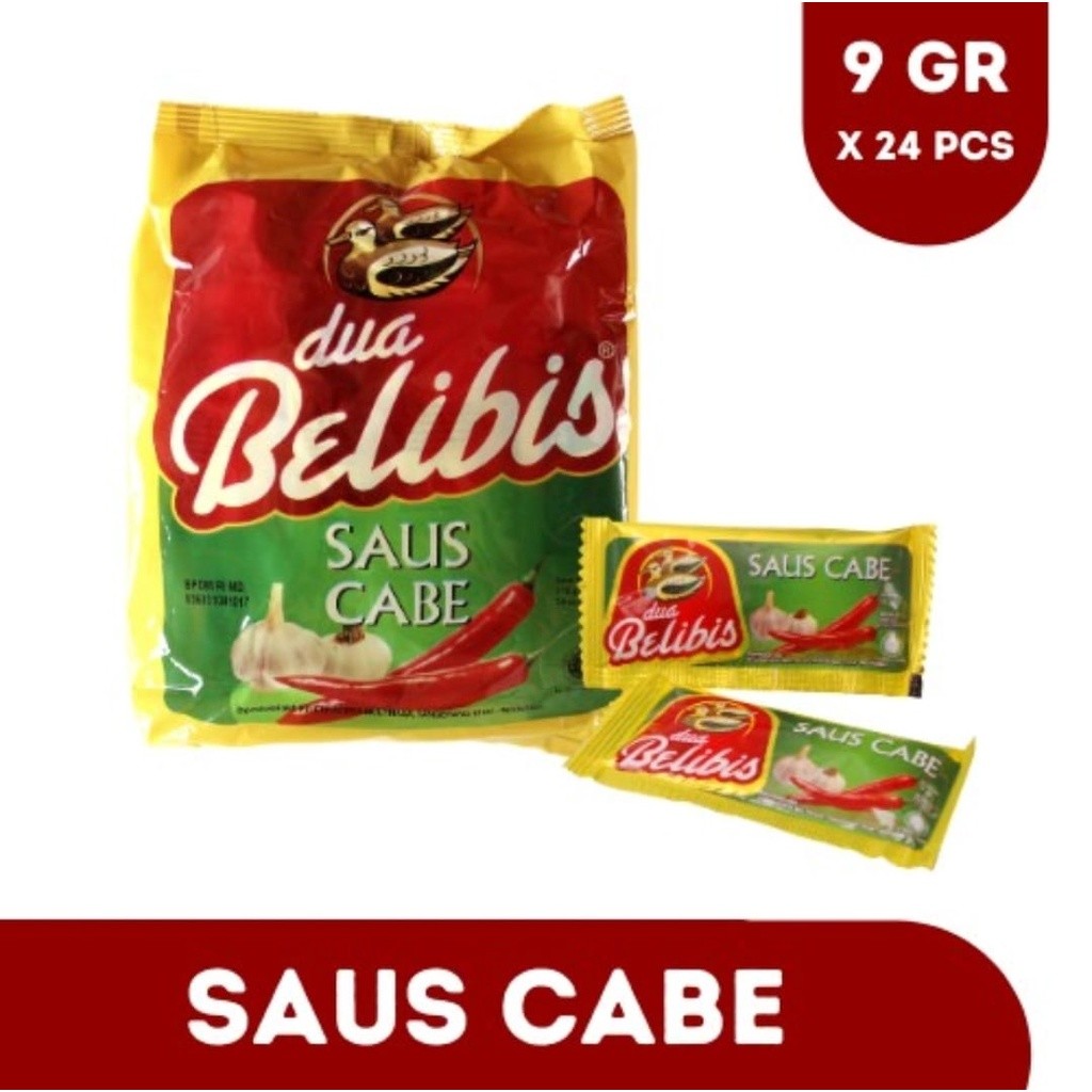 DUA BELIBIS SAUS CABE SCH 24x9