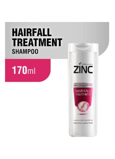 ZINC SHAMPOO HAIR FALL TREATMENT GINGSENG BTL 170mL