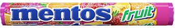 MENTOS CANDY FRUIT ROL 37g