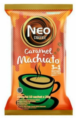 NEO COFFEE KOPI INSTANT CARAMEL MCHIATO RCG 10x20g