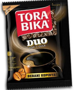 TORABIKA KOPI DUO KOPI + GULA PCK 10x25g