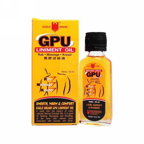 CAP LANG MINYAK GOSOK PIJAT URUT (GPU) BTL 30mL