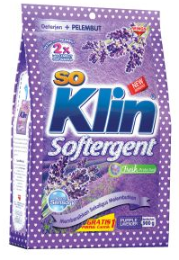 SO KLIN SOFTERGENT POWDER PURPLE LAVENDER PCK 770/800g