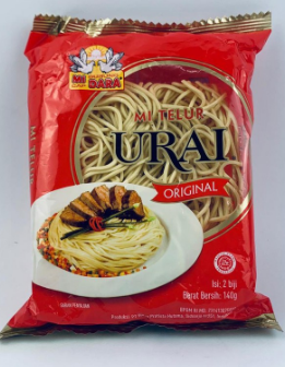 BURUNG DARA MIE TELUR URAI ORIGINAL PCK 140g