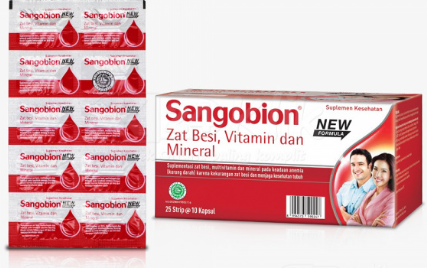 SANGOBION PENAMBAH DARAH 4kps