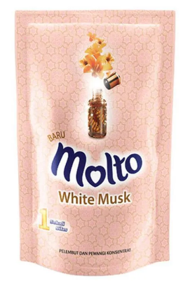 MOLTO PEWANGI & PELEMBUT PAKAIAN REF WHITE MUSK PCH 800mL