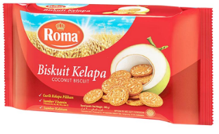 ROMA BISCUIT (NEW) KELAPA PCK 300g