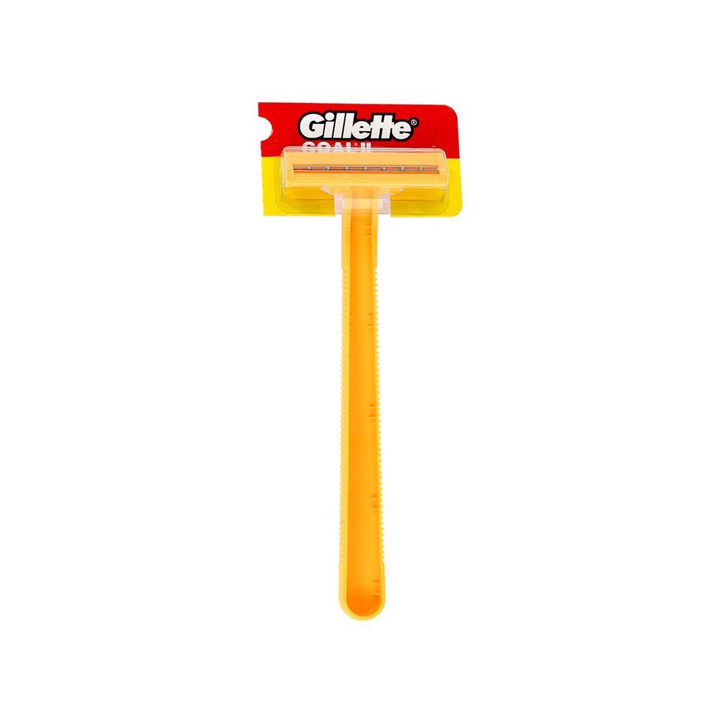 GILLETTE RAZOR GOAL II YELLOW SINGLE PCS