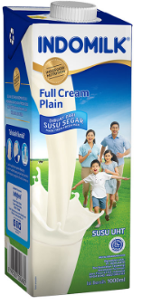 INDOMILK SUSU CAIR UHT PLAIN TPK 1000mL