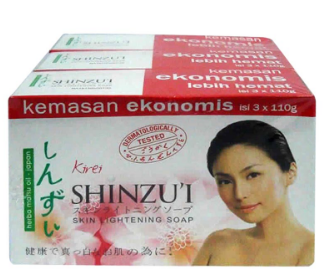 SHINZUI SABUN MANDI SKIN LIGHTENING KIREI BDD 3x110g