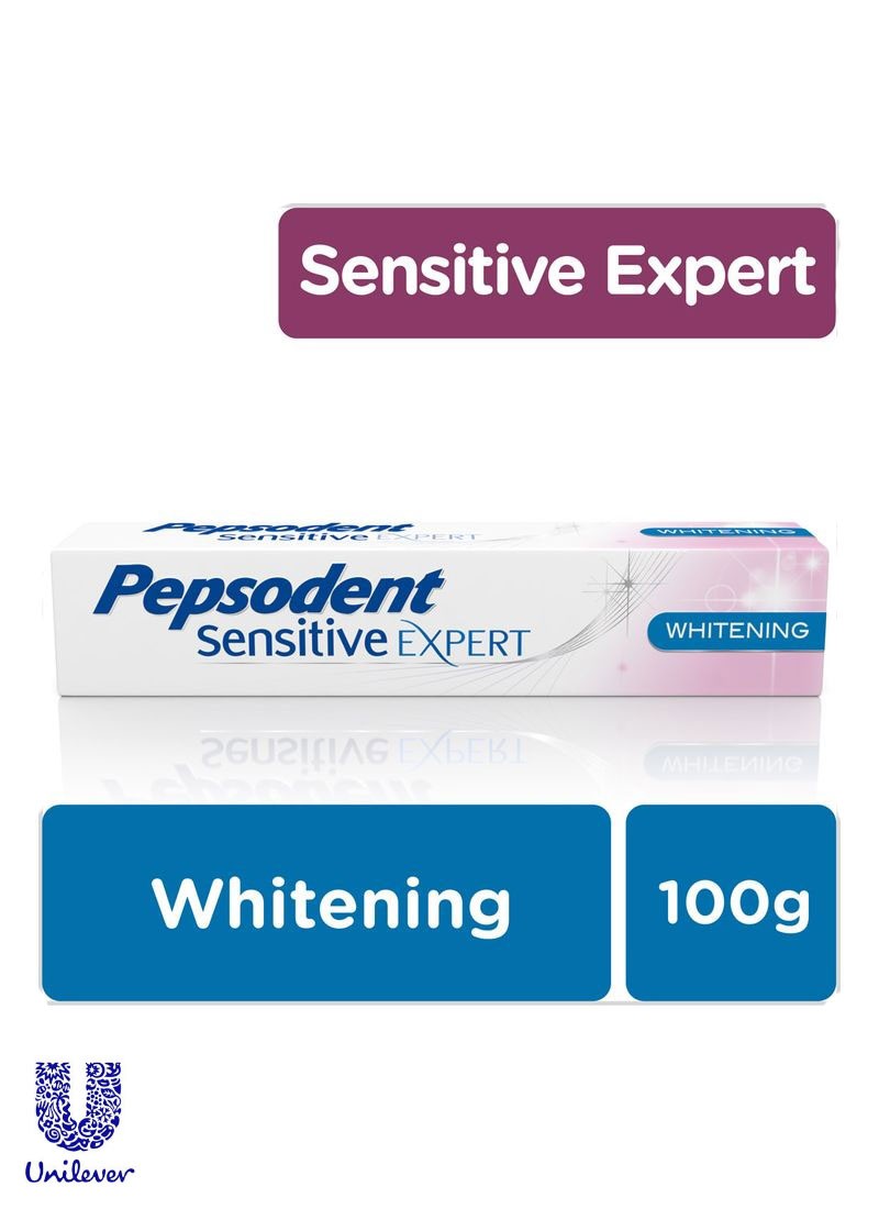 PEPSODENT PASTA GIGI SENSITIVE EXPERT WHITENING TUB 100g