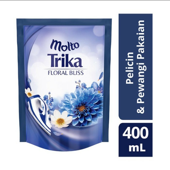 MOLTO TRIKA PELICIN PAKAIAN REFILL (48480) FLORAL BLISS PCH 400mL