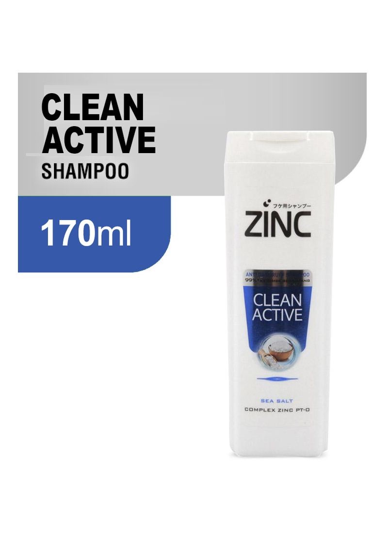 ZINC SHAMPOO A/K CLEAN & ACTIVE BTL 170mL