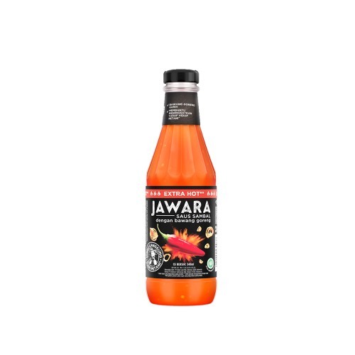 JAWARA SAUS SAMBAL HOT BTL 340ml