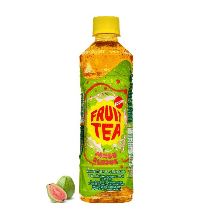 SOSRO FRUIT TEA GUAVA BTL 500mL