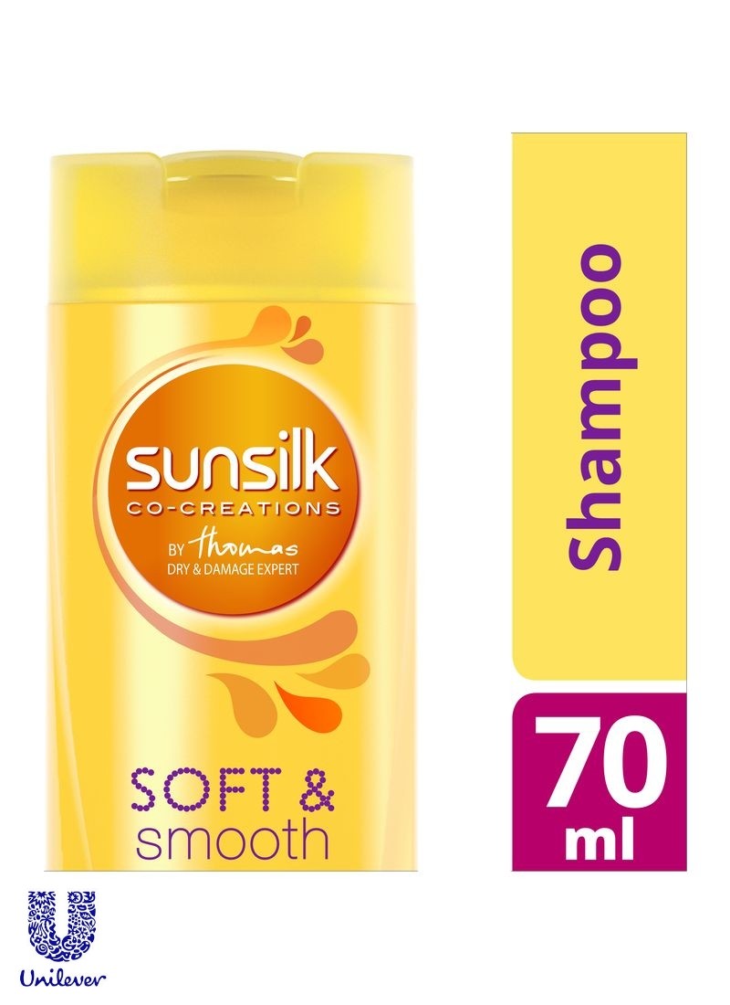 SUNSILK SHAMPOO CO-CREATIONS SOFT & SMOOTH BTL 70mL