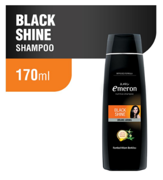 EMERON SHAMPOO NUTRITIVE BLACK & SHINE BTL 170mL