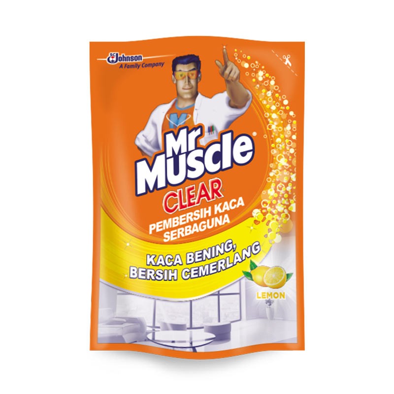 MR. MUSCLE PEMBERSIH KACA LEMON PCH 440mL