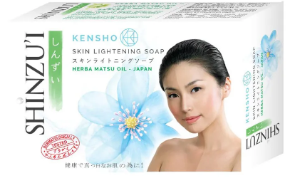 SHINZUI SABUN MANDI SKIN LIGHTENING KENSHO BAR 85g