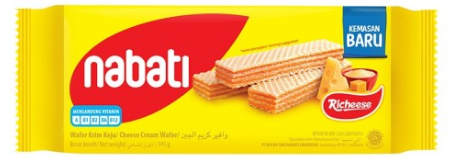 NABATI RICHEESE WAFER KRIM KEJU PCK 145g