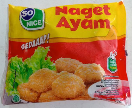 SO NICE NUGGET AYAM 250g