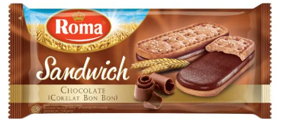 ROMA BISCUIT SANDWICH CHOCOLATE PCK 216g
